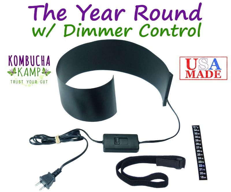 The Kombucha Mamma Year Round Heating System with Dimmer is versatile and affordable.