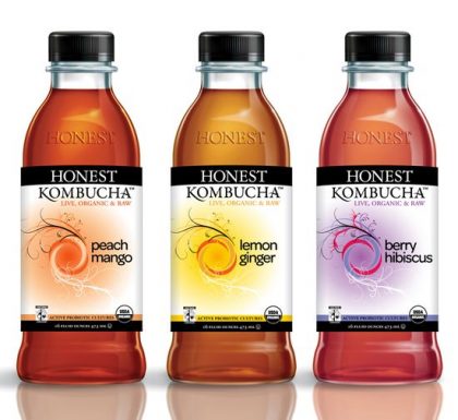 Honest Tea Kombucha, owned 40% by Coca Cola.