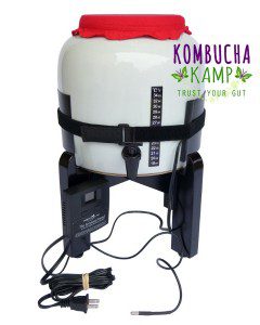 How to keep Kombucha warm without ever checking? The Kombucha Mamma Ferment Friend Heater with Thermostat is the easiest Kombucha heating mat option in the world