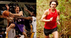 Steve Nash NBA MVP and Scott Jurek American Ultramarathon Record Holder Steve Nash NBA MVP and Scott Jurek American Ultramarathon Record Holder both love to drink Kombucha