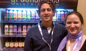 Hannah Crum, The Kombucha Mamma, with Adam Goodman of Kombucha Botanica at Natural Products Expo West 2011 Hannah Crum, The Kombucha Mamma, with Adam Goodman of Kombucha Botanica at Natural Products Expo West 2011