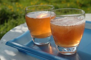 Kombucha on ice - perfect for summer!