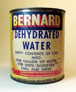 Dehydrated is not best for water, humans, or a SCOBY