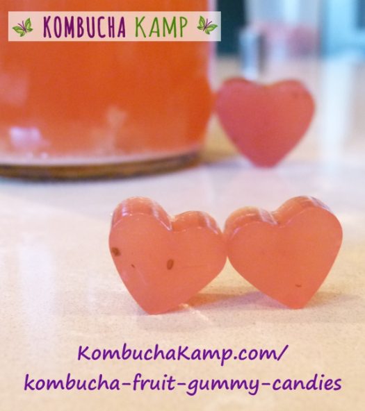 Gummy Candies in heart shapes for Valentine's Day or any time of year