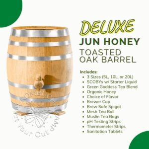 USA Made Toasted Oak Barrel Continuous Brew - JUN Deluxe Package