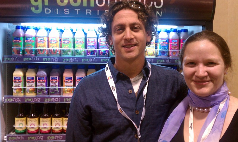 Hannah Crum, The Kombucha Mamma, with Adam Goodman of Kombucha Botanica at Natural Products Expo West 2011