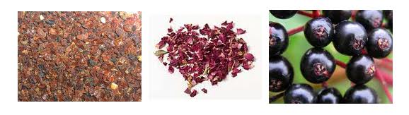 Roseberry Kombucha by Hannah's Homebrew - Rose Petals, Rose Hips & Elderberries