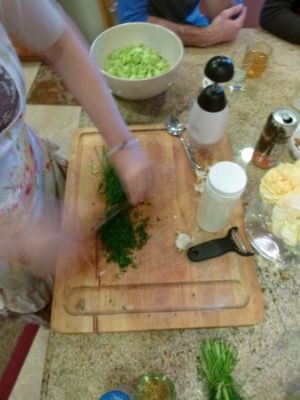 Milk Kefir Dressing over Cucumber Salad Recipe - Ingredients In Action!