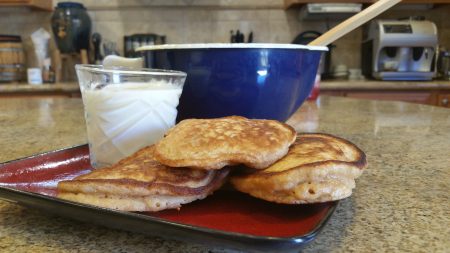 Milk Kefir Gluten Free Pancakes
