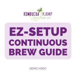 Continuous Jun/Kombucha Brew Setup Video Guide Online