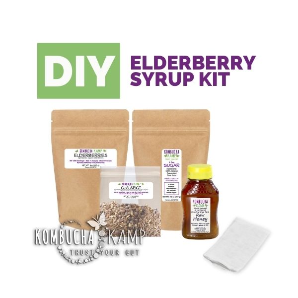 Organic Elderberry Syrup DIY Kit