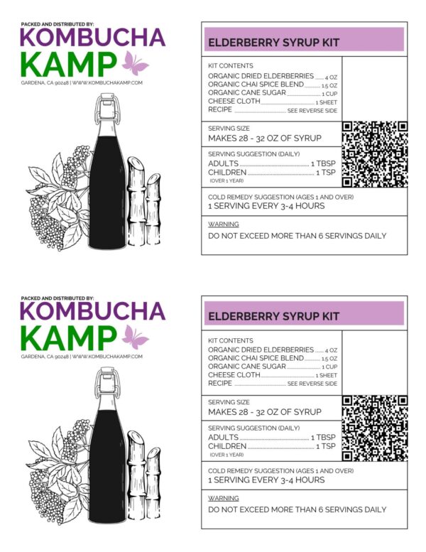 Elderberry Syrup DIY Kit - Image 6