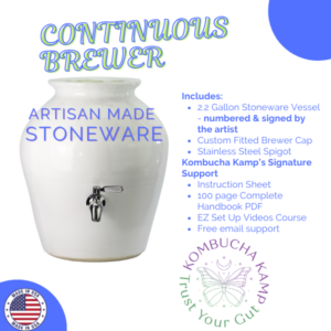USA Handmade Stoneware Continuous Brewer Only