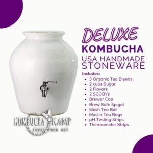 USA Handmade Stoneware Continuous Brewer Deluxe Package