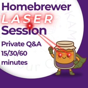 Homebrewer Laser Session