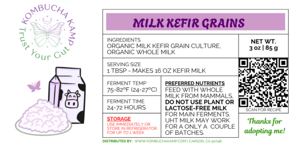 Milk Kefir Grains