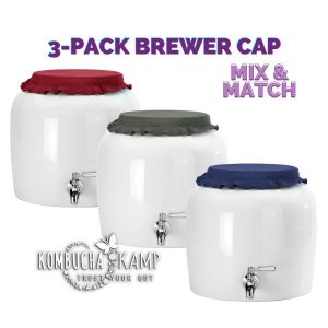 Pack of 3 Brewer Tee Set For Steel and Porcelain Vessels