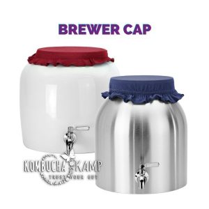 Cloth Brewer Cap forSteel & Porcelain Vessels