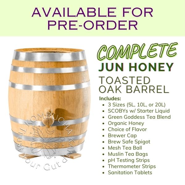USA Made Toasted Oak Barrel JUN Complete Package