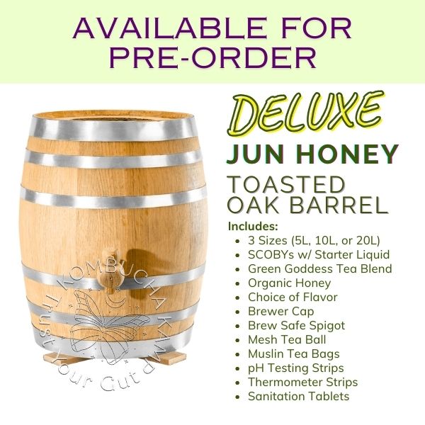 USA Made Toasted Oak Barrel Continuous Brew - JUN Deluxe Package