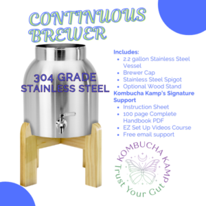 Stainless Steel Vessel with Fine Finish Wood Stand