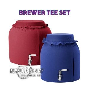 Brewer Tee Set For Steel and Porcelain Vessels