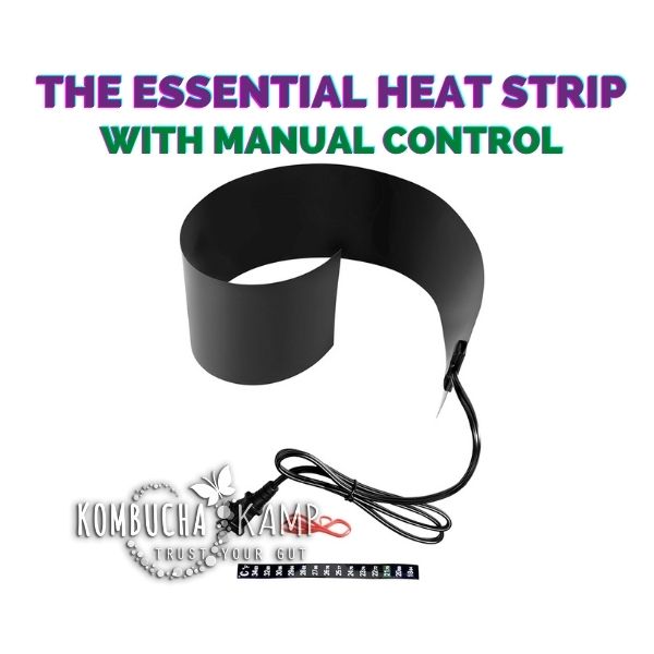 Wrap Around Kombucha Heater Belt Fermentation Heating Mat Heat Strip Pad 3x20 in 