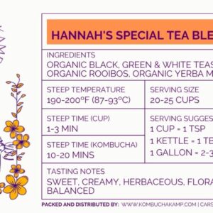 Hannah's Special Tea Blend