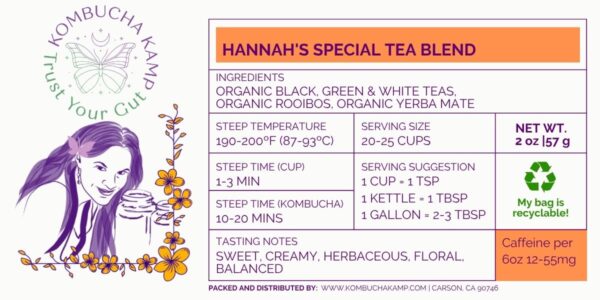 Hannah's Special Tea Blend
