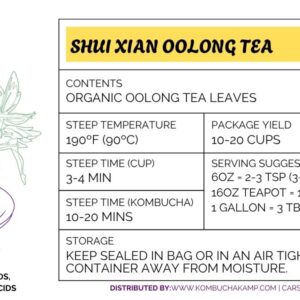 ShuiXian Oolong Tea - Water Sprite Rock Mountain Tea