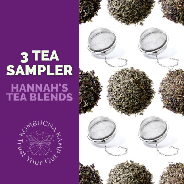 Hannah's Tea Blends - Three Tea Sampler Pack