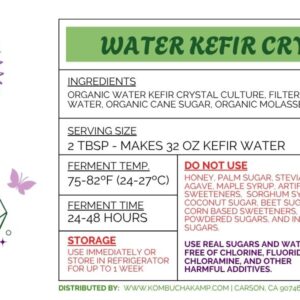 Water Kefir Grains