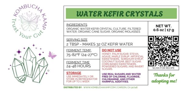 Water Kefir Grains