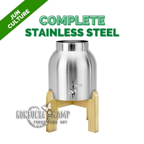 Jun Stainless Steel Vessel with Continuous Brew Complete Package