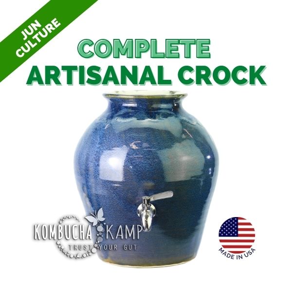USA Handmade Stoneware Vessel Continuous Brew JUN Complete Package