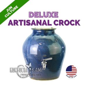 Artisanal Crock, with Delxue JUN Tea Brew Package