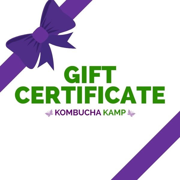 Gift Certificate of KombuchaKamp Online