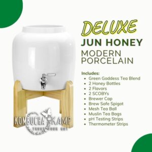 Deluxe Porcelain Continuous Brew JUN TEA Package