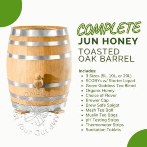 USA Made Toasted Oak Barrel JUN Complete Package