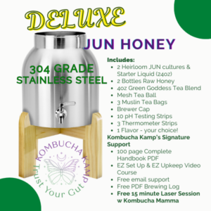 JUN Stainless Steel Continuous Brew Deluxe Package
