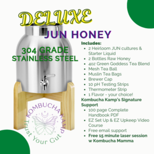 JUN Stainless Steel Continuous Brew Deluxe Package