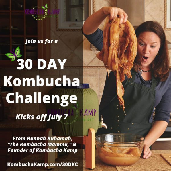 30 Day Kombucha Challenge Course