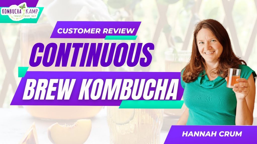 Erminio S. Loves His Kombucha Kamp Continuous Brewer Kombucha Kamp
