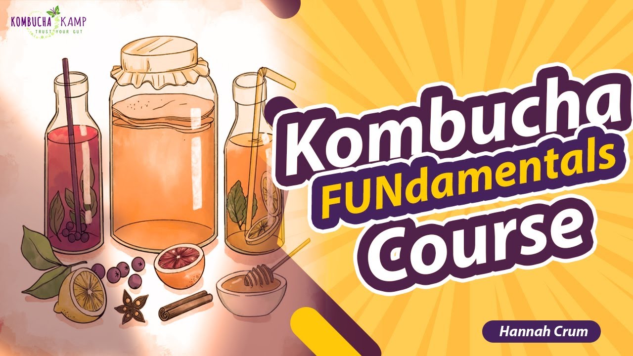 How to make kombucha through fermentation? Making fermented drinks and easy fermentation recipes that you can prepare at home.
