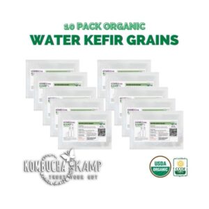 Culture Water Kefir Grains - Pack of 10, Fresh Water Kefir Grains For Sale