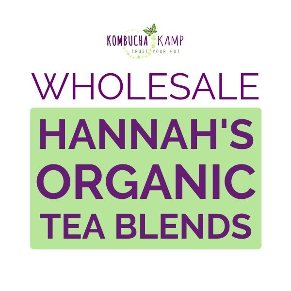 Hannah's Organic Tea Blends at Wholesale