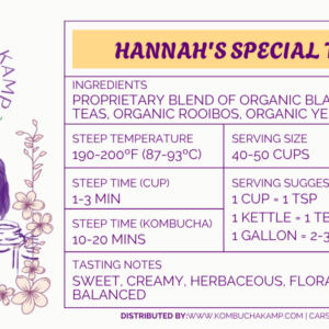 Hannah's Tea Blends at Wholesale