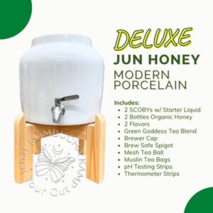 Deluxe Porcelain Continuous Brew JUN TEA Package