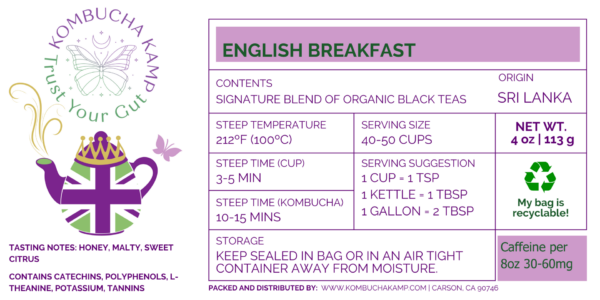English Breakfast Black Loose Leaf Tea - Image 2