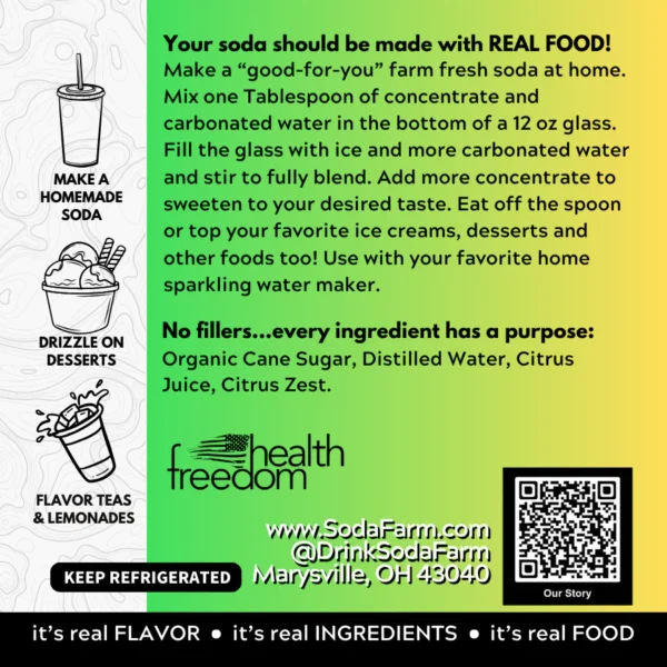 Citrus Dew Soda Concentrate - Image 4